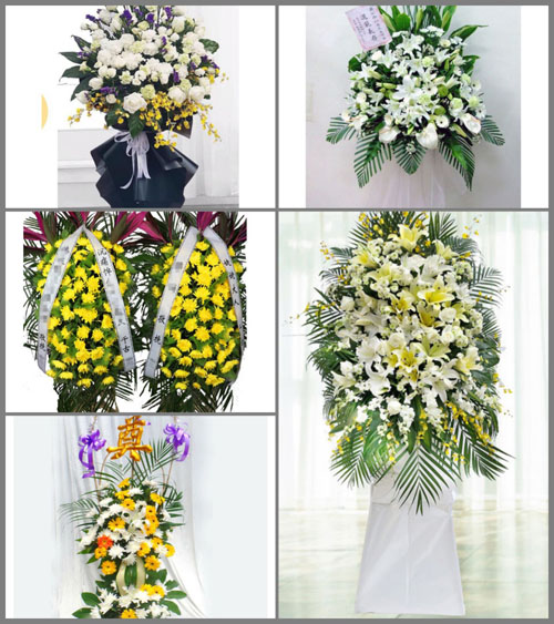 福建泉州安溪县尚卿乡白事花篮预定